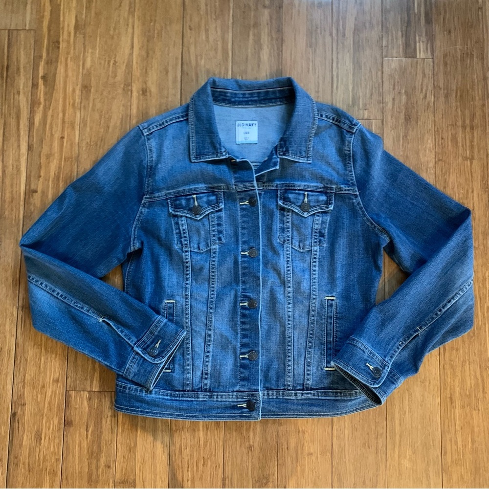 Old Navy Stretch Denim Trucker Jacket
